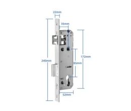 Врізна частина 3585 для Smart-замків SEVEN LOCK