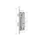 Врізна частина 4085 для Smart-замків SEVEN LOCK