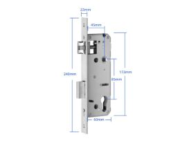 Врезная часть 4585 для Smart-замков SEVEN LOCK
