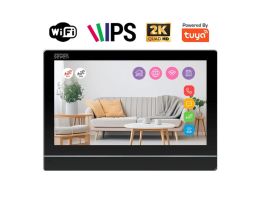 Відеодомофон 7 дюймів з Wi-Fi SEVEN DP-7576-W2K black
