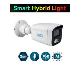 IP-відеокамера 2 Мп вулична SEVEN IP-1022PA white 2,8 мм