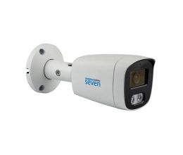 IP-відеокамера 5 Мп SEVEN IP-1025PA-DL white 2,8 мм з розумним подвійним підсвічуванням