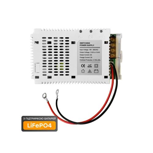 Плата ДБЖ Trinix PSU-1205LED(BOARD) LiFePO4 з кріпленням на DIN-рейку