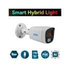 IP-відеокамера 5 Мп SEVEN IP-7225PA-DL white 2,8 мм з розумним подвійним підсвічуванням