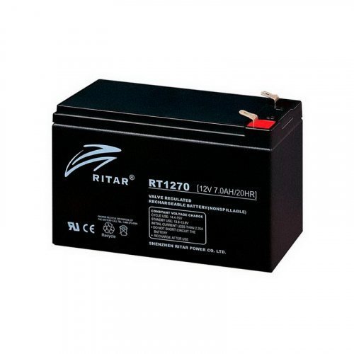 Ritar AGM RT1270 12V 7.0Ah Black