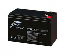 Ritar AGM RT1275 12V 7.5Ah Black