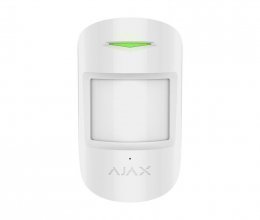 Бездротовий датчик руху та розбиття Ajax CombiProtect (white)