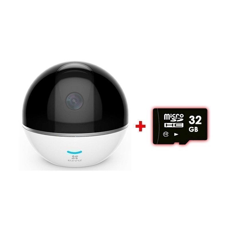 

Поворотная wi-fi ip камера 2Мп ezviz c6tc (cs-cv248-a0-32wfr)