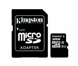 Карта пам'яті Kingston MicroSD 32Gb