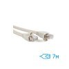 Патч-корд CNM Secure FTP 7м Cat.5e литий сірий RJ45, CU