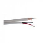 Коаксиальный кабель Eurosat RG-59+2*0.5mm, Медь, внутренний