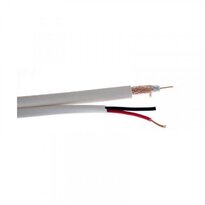 Коаксиальный кабель Eurosat RG-59+2*0.5mm, Медь, внутренний