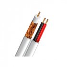 Коаксиальный кабель Trinix RG-59+2*0.5mm, Медь внутренний