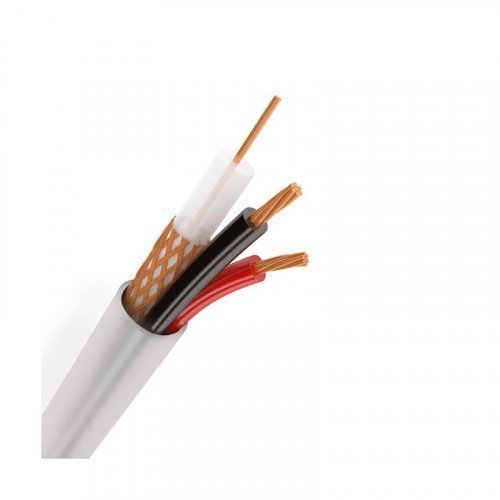Коаксиальный кабель Одескабель КВК-В-2+2х0,5 (RG-59+2*0.44 mm.) Медь