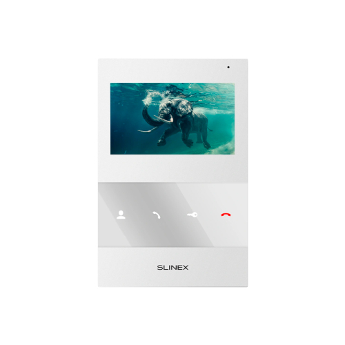 Домофон з відеореєстратором та записом Slinex SQ-04M White
