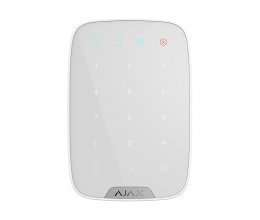 Бездротова сенсорна клавіатура Ajax KeyPad (white)