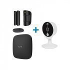Комплект сигнализации Ajax StarterKit черный + IP-видеокамера Tecsar Airy TA-2