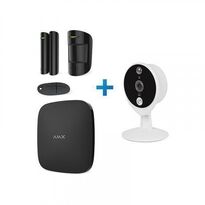 Комплект сигнализации Ajax StarterKit черный + IP-видеокамера Tecsar Airy TA-2