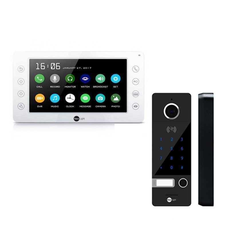 

Комплект домофона neolight kappa+ и neolight optima id key