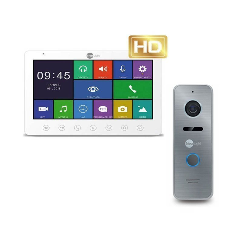 

Комплект домофона neolight gamma hd и neolight prime hd silver