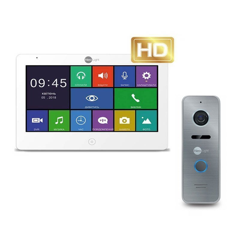 

Комплект домофона neolight mezzo hd и neolight prime hd silver