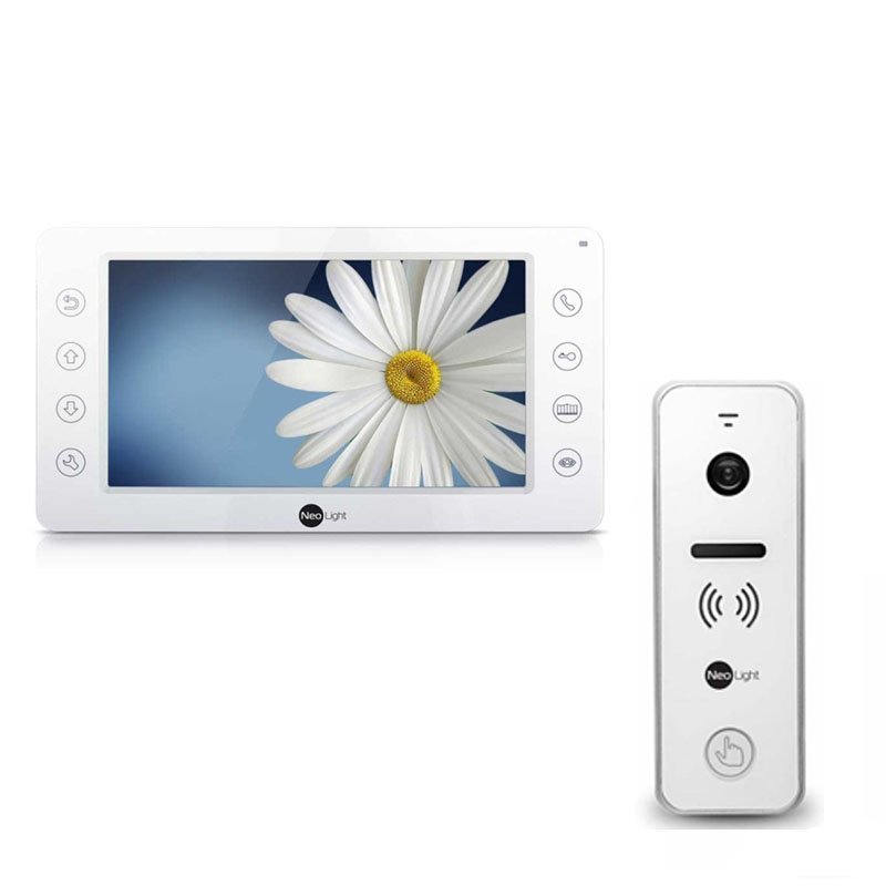 

Комплект домофона neolight kappa и neolight optima white