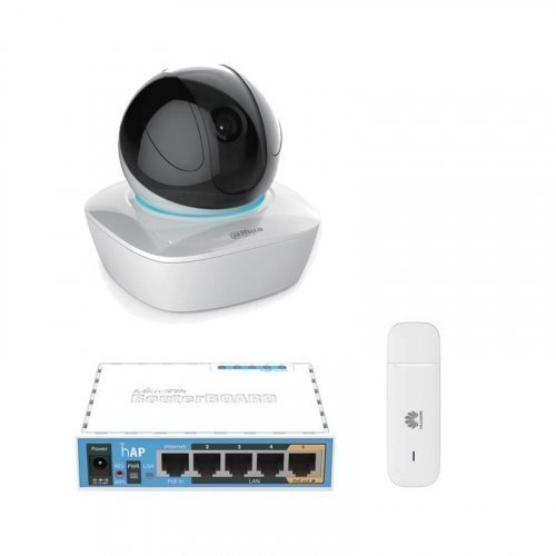 3G комплект видеонаблюдения с IP камерой DH-IPC-A35P