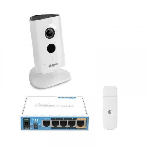3G комплект видеонаблюдения с IP камерой DH-IPC-C15P