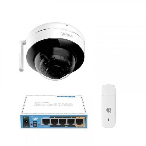 3G комплект видеонаблюдения с IP камерой DH-IPC-D26P