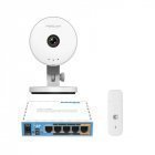  3G комплект видеонаблюдения с IP камерой Foscam C1 Lite