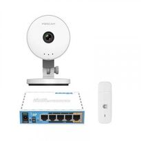  3G комплект видеонаблюдения с IP камерой Foscam C1 Lite