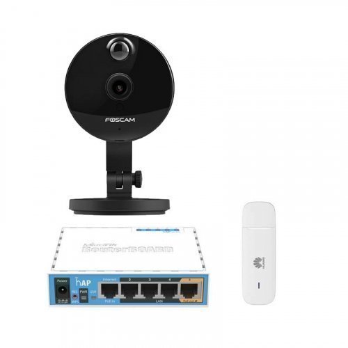  3G комплект видеонаблюдения с IP камерой Foscam C1