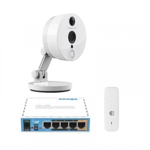 3G комплект видеонаблюдения с IP камерой Foscam C2
