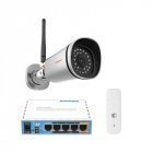 3G комплект видеонаблюдения с IP камерой Foscam FI9900P