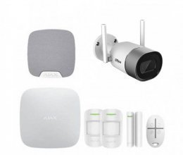 Комплект сигнализации Ajax для квартиры + камера Dahua DH-IPC-G26P