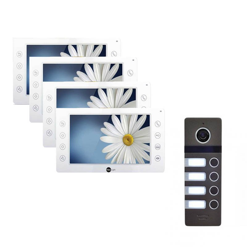 

Комплект домофона neolight kappa+ и neolight mega/4