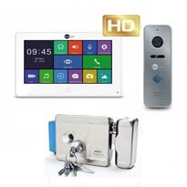 Комплект домофона  Neolight Alpha HD и NeoLight Prime HD Silver + ARNY Rim SS