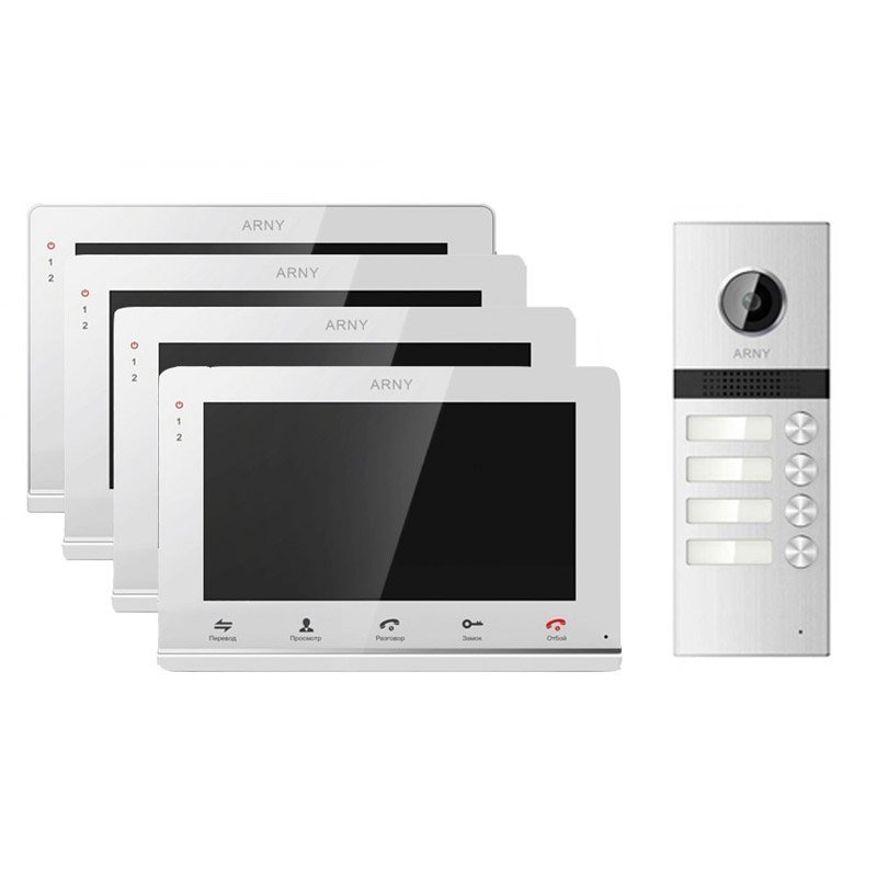 

Комплект домофона arny avd-710md new и arny avp-ng524