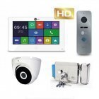 Комплект домофону Neolight Alpha HD та NeoLight Prime HD Silver + ARNY Rim SS + камера