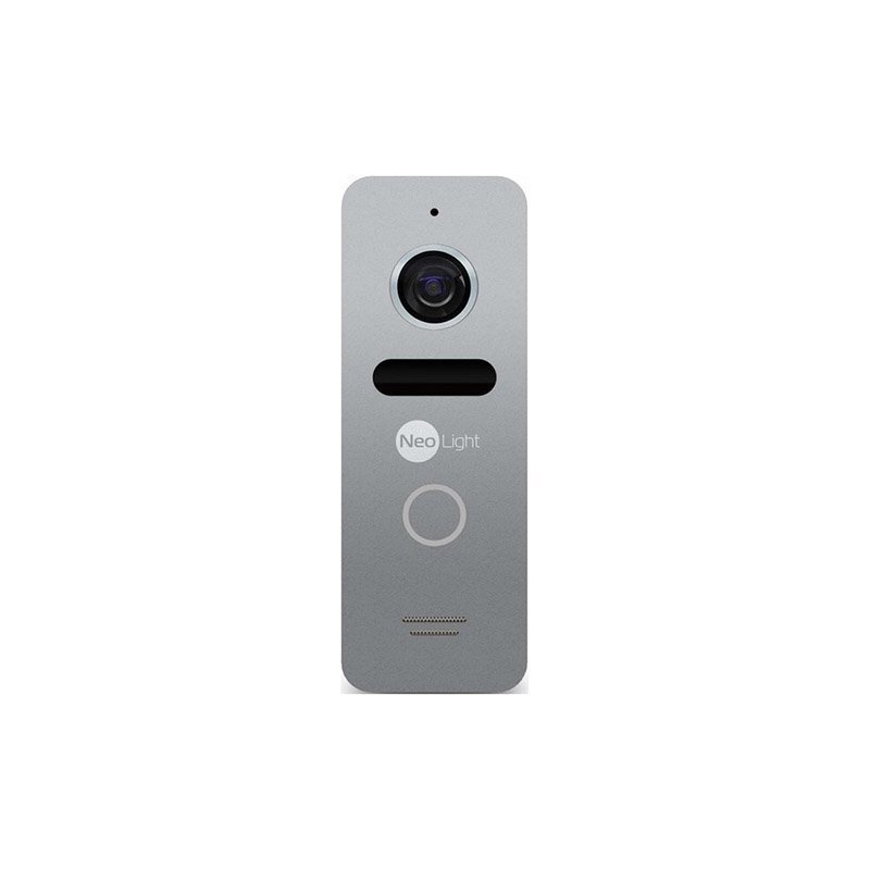 

Антивандальная видеопанель для домофона neolight solo silver