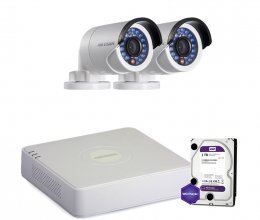 Hikvision TURBOHD-2M-2OUT-HOME-HDD-LITE