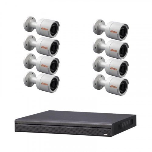 IP комплект видеонаблюдения Nadzor-Linovision IP-4M-8OUT-HDD-PoE