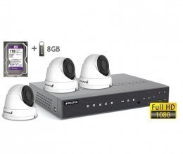 AHD комплект видеонаблюдения BALTER KIT 2MP 3Dome