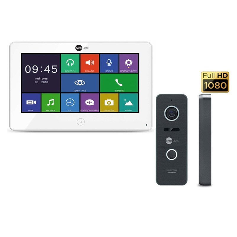 

Комплект домофона neolight alpha hd и neolight prime fhd (pro) black