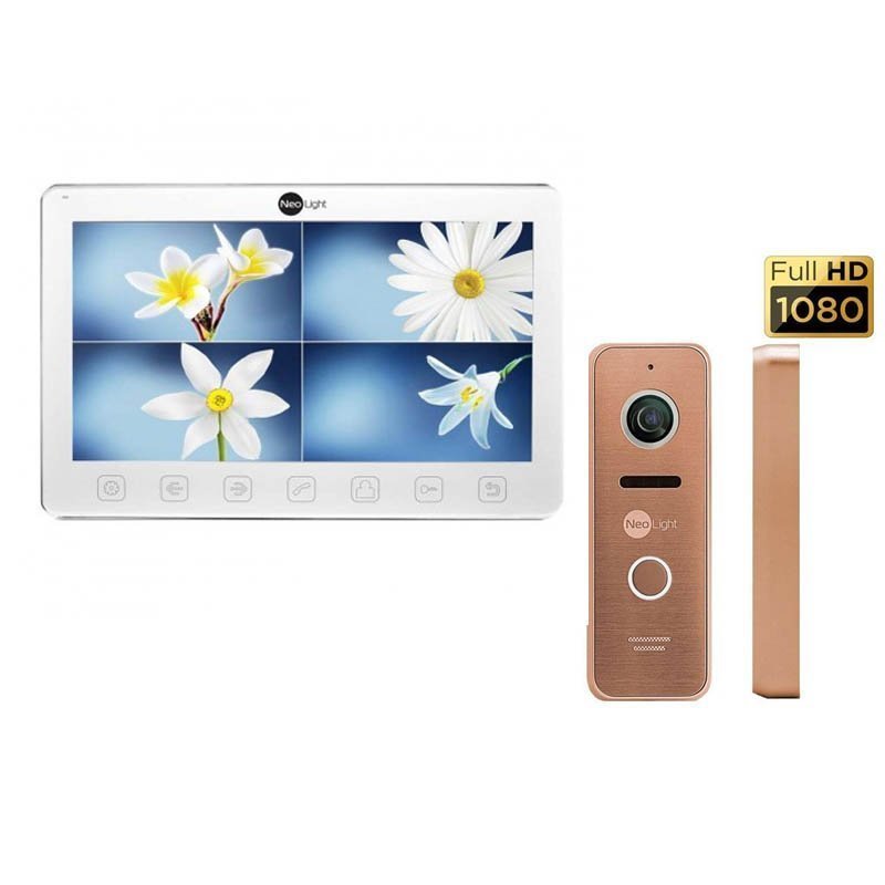 

Комплект домофона neolight gamma hd и neolight prime fhd (pro) bronze