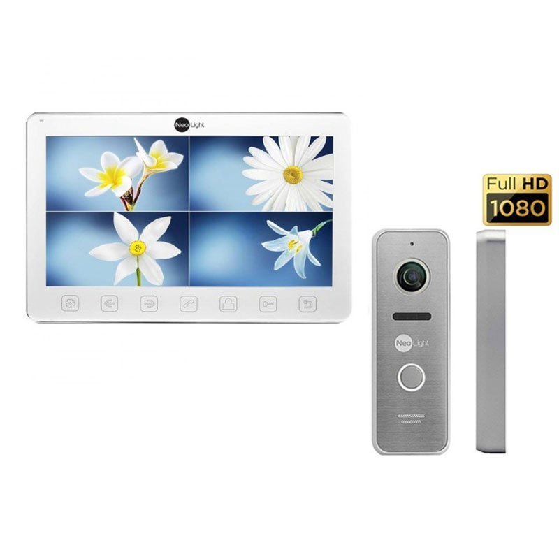 

Комплект домофона neolight gamma hd и neolight prime fhd (pro) silver