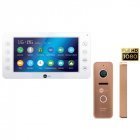 Комплект домофона  Neolight Kappa+ HD и NeoLight Prime FHD (Pro) Bronze