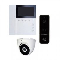 Комплект домофона  Tantos Elly и Tantos iPanel 2 Black + камера