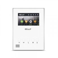 IP видеодомофон с PoE и сенсорным экраном BAS-IP AU-04LA White