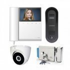 Комплект домофона  Commax CDV-43K2 и Commax DRC-4CPN3 + камера + ARNY Rim SS